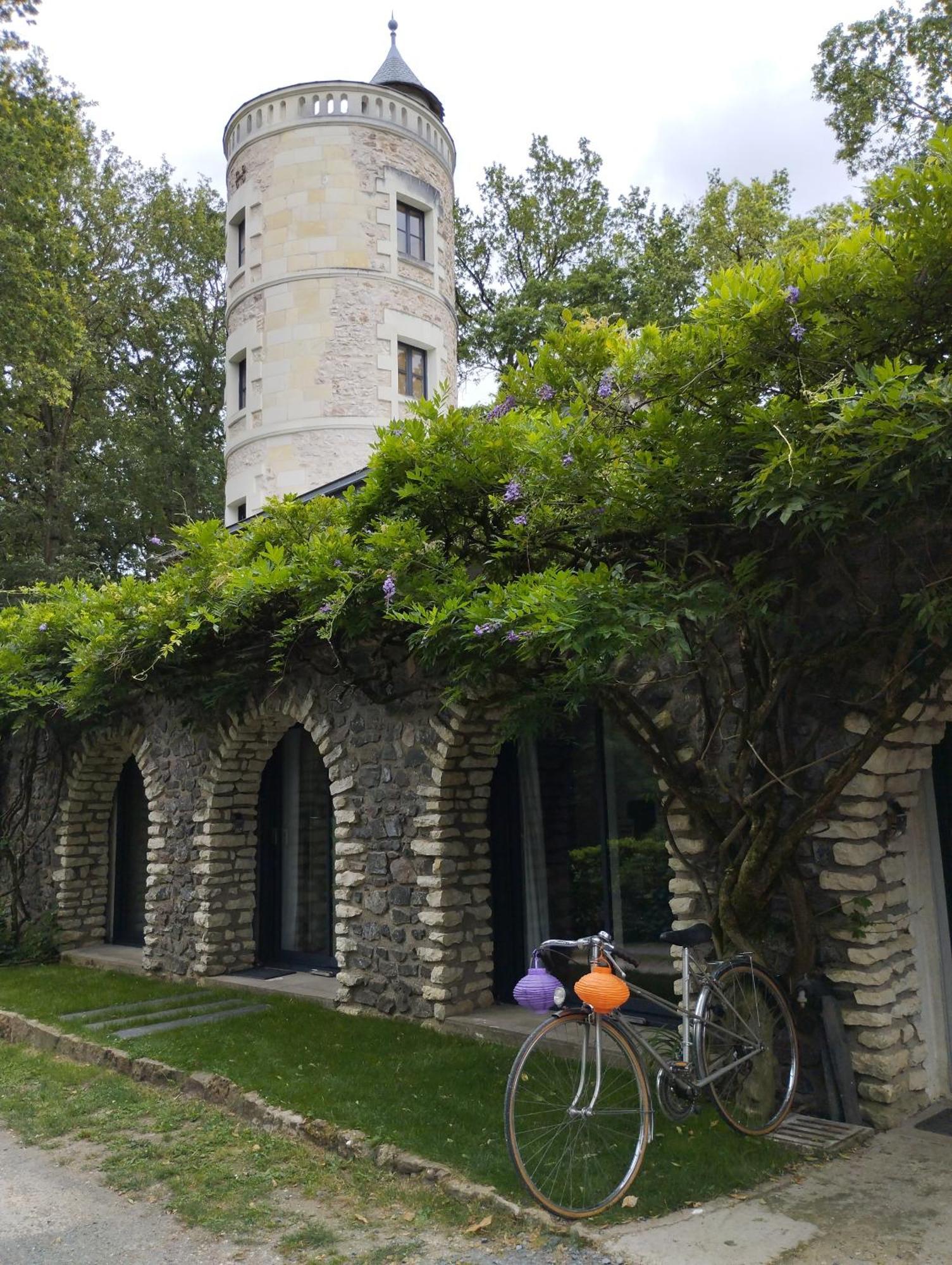 Chambres D'Hotes La Tour De Bellevue Saumur Exteriör bild
